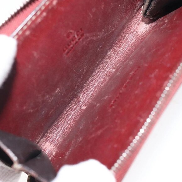 GUCCI GG Canvas Guccissima Coin Purse Red 162848 Auth am8179 - Picture 11 of 16